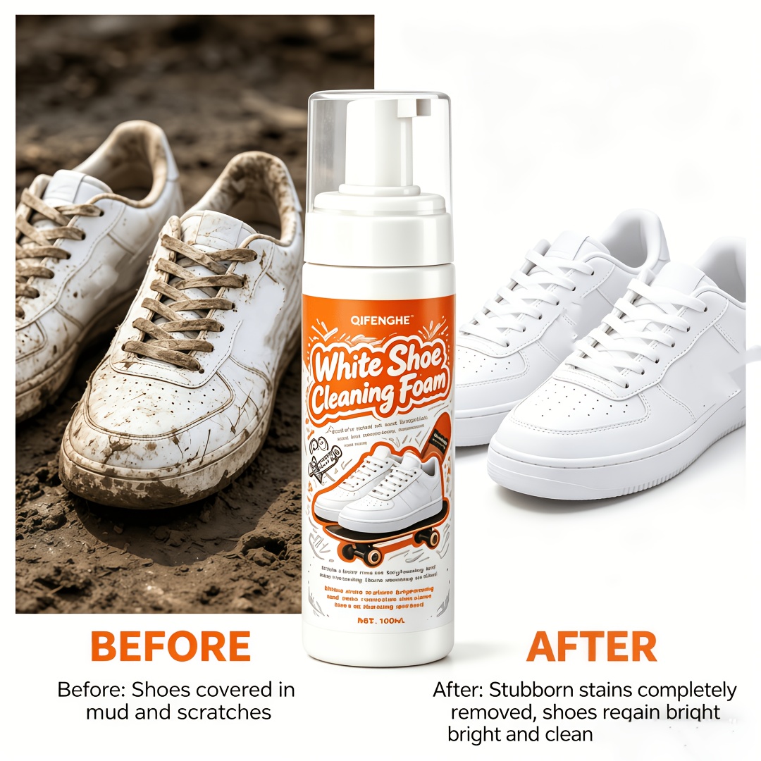 Portable No Rinse White Shoe C - Sneaker Cleaner 评论和价格