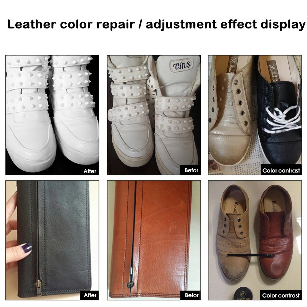 Leather Repair Kit Recoloring  - Sneaker Care Spray 评论和价格