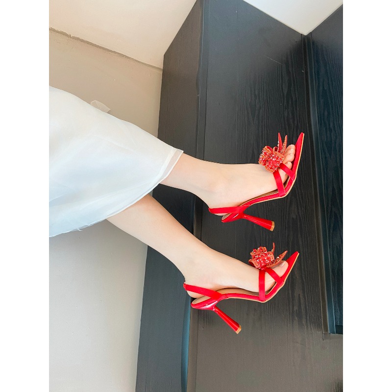 New Women's Pointed Rhinestone - Shoe Tree 评论和价格