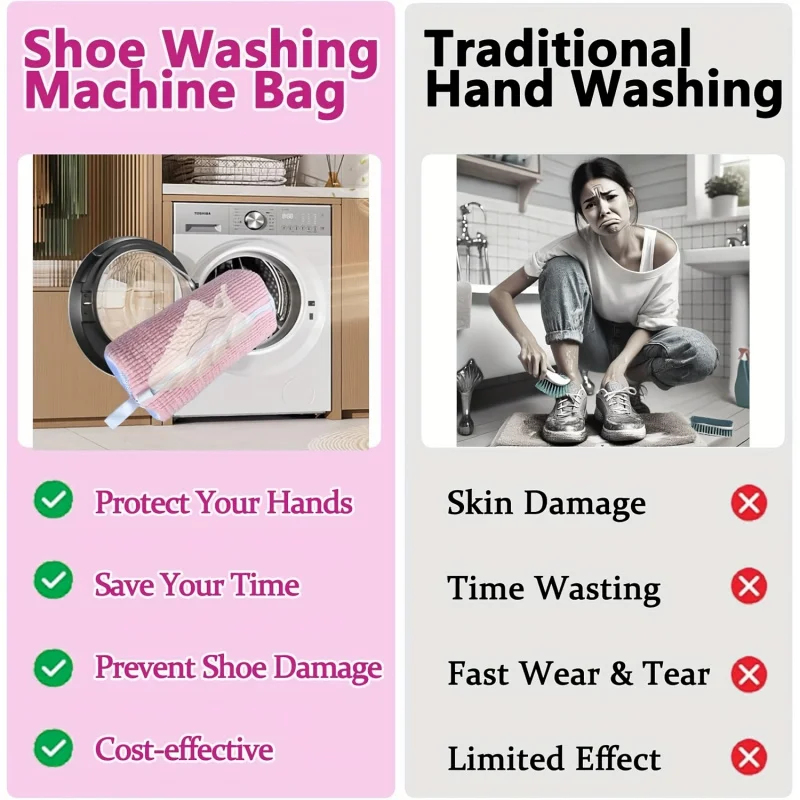 All-Purpose Machine Wash Shoe  - Shoe Cleaning Brush 评论和价格