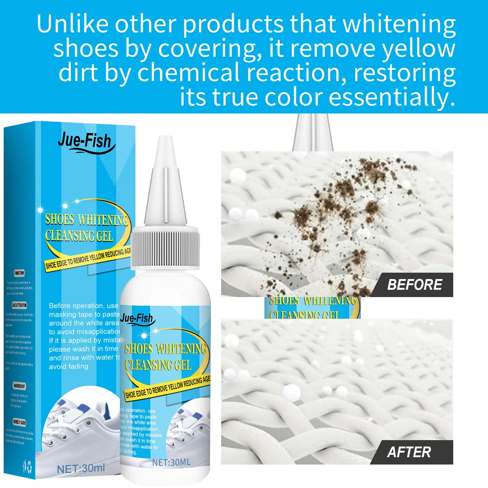 White Shoes Cleaning Gel Stain - Sneaker Care Spray 评论和价格