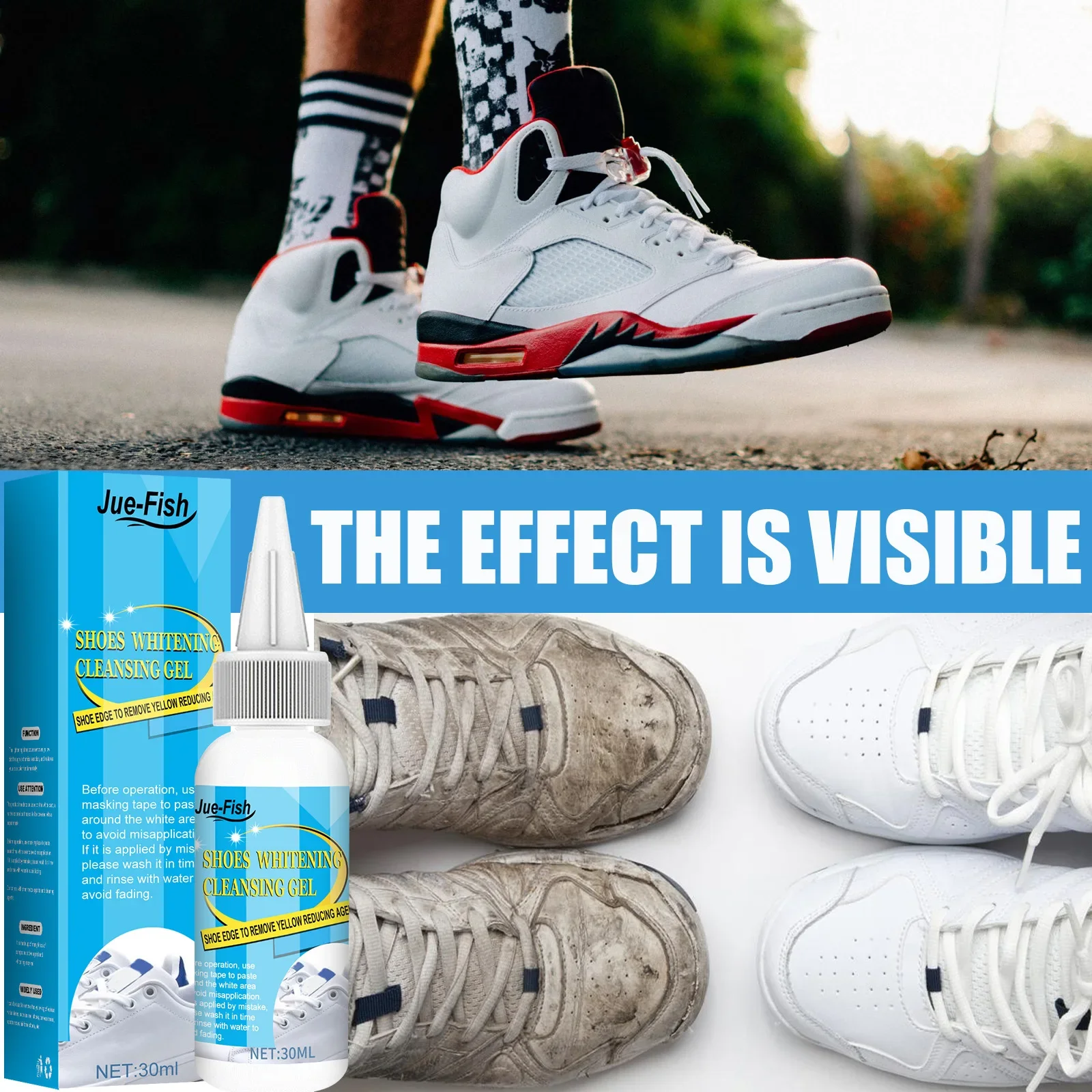 White Shoes Cleaning Gel Stain - Sneaker Care Spray 评论和价格